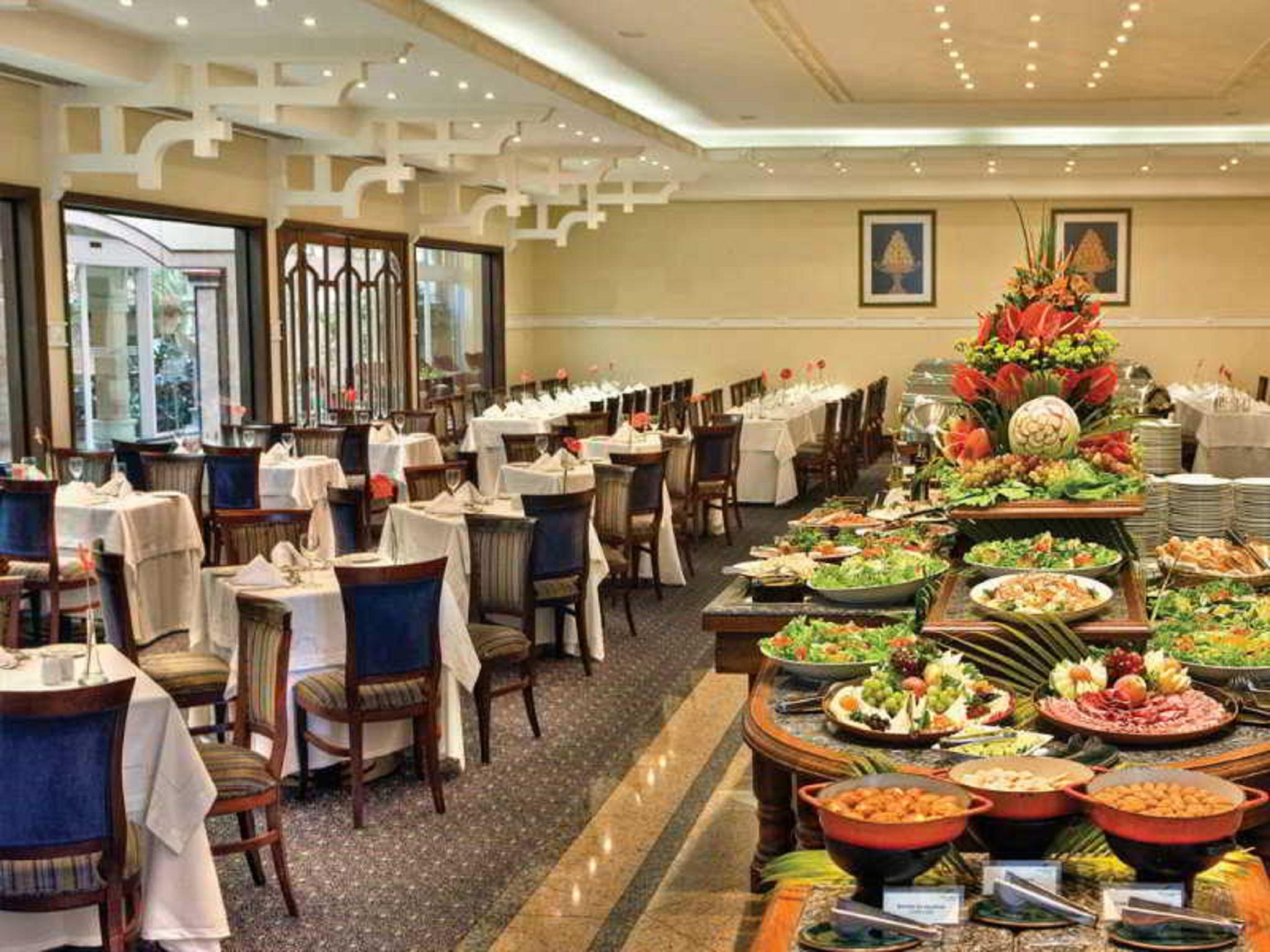 Royal Palm Plaza Resort Campinas  Restaurang bild