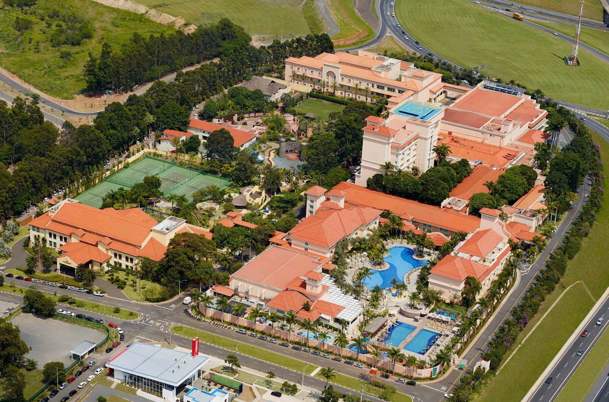 Royal Palm Plaza Resort Campinas  Exteriör bild